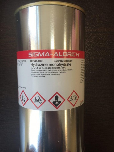 Hydrazine monohydrate  100G / کد 207942