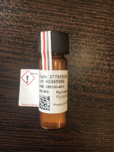 پیرول-3-کربوکسیلیک اسید هیدرات 500MG / کد 377655000