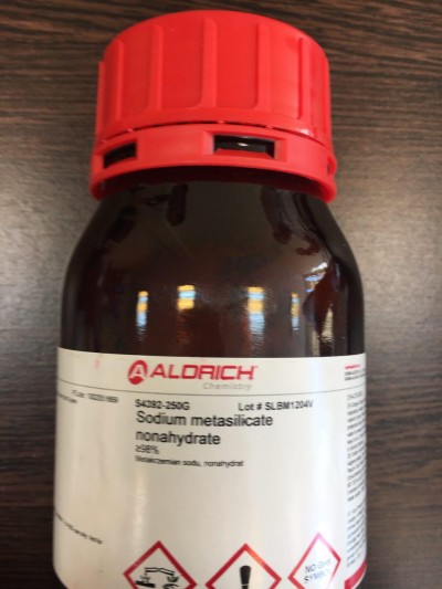 سدیم متاسیلیکات نانو هیدرات 250G / کد S4392 ALDRICH