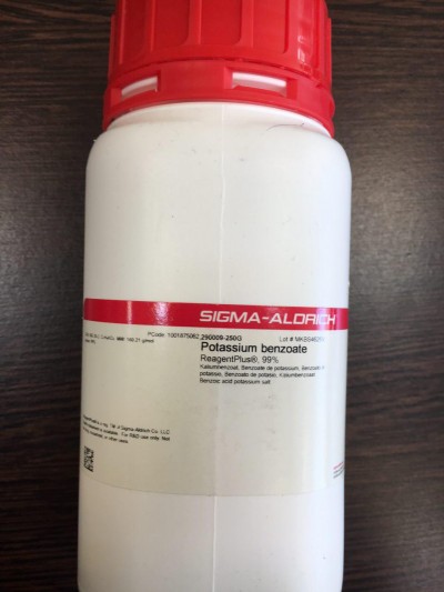 پتاسیم بنزآت 250G / کد 290009 SIGMA