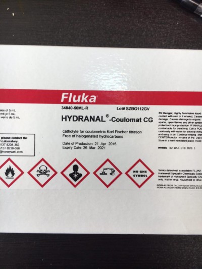 هیدرانال - کلومات 50ml CG / کد 34840 FLUKA