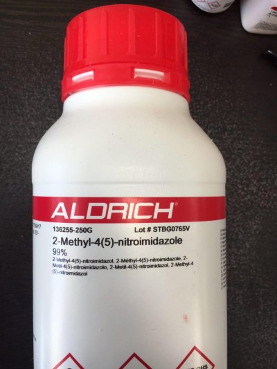 2- متیل-4(5)-نیترو ایمیدازول 250G / کد 136255 ALDRICH