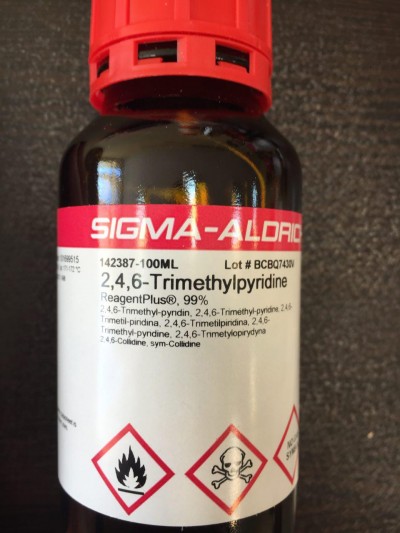 2،4،6-تری متیل پیریدین 100ml / کد142387