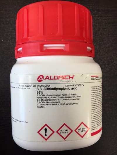 3,3′-Dithiodipropionic acid  پنجاه گرم / کد 109010