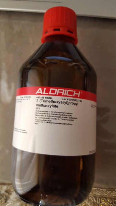 3-(تری متوکسی سیلیل)پروپیل متاکریلات 500ML / کد 440159