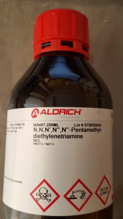 N,N,N′,N′′,N′′-پنتا متیل دی اتیلن تری آمین 250ML / کد 369497