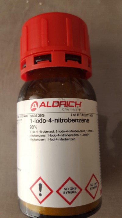1-ید -4-نیترو بنزن 25g / کد I9805