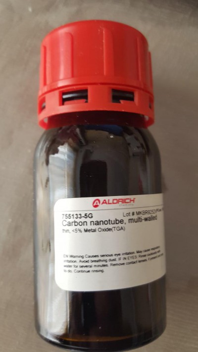 Carbon nanotube, multi-walled  5G / کد 755133