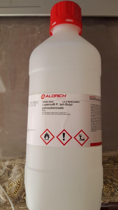 Luperox® Pترت - بوتیل پروکسی بنزآت 500G / کد 159042