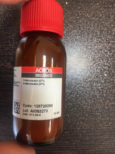 5-نیترو ایزاتین 25g / کد 128720250