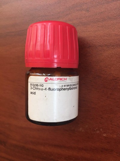3-کلرو-4-فلورو فنیل برونیک اسید 5g / کد 512230