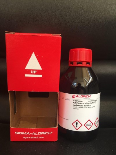 آمونیوم زیرکونیوم (IV) محلول کربنات  250ML / کد 464597