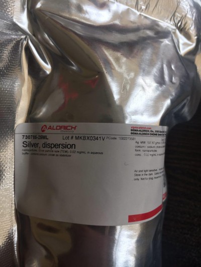 Silver, dispersion 25ML / کد 730785
