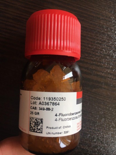 4-فلورو بنزن سولفونیل کلرید 25g / کد 119350250