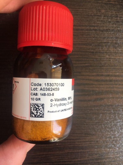 O-وانیلین  10g / کد 153070100