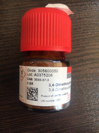 3,4-دی متوکسی بنزویل کلرید 5g / کد 305600050
