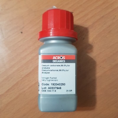 سزیوم کربنات  25g / کد 192040250