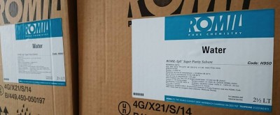 آب HPLC گريد ، ازکمپاني Romil انگلستان