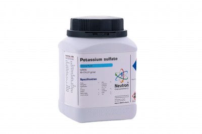 سولفات پتاسیم گرید Extra pure یک کیلوگرمی کد 1.3090 ساخت شرکت شیمی دارویی نوترون 