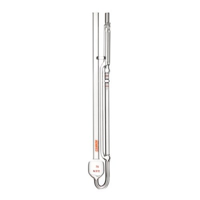 ویسکوزیمتر شیشه ای آبلهود U شکل سایز 75 کد 9722-G56 ساخت شرکت کانون آمریکا 
