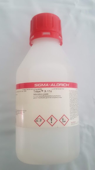 ✔️ ترایتون X114 کد X114 کمپانی سیگما CAS 9036-19-5 ✔️ 
