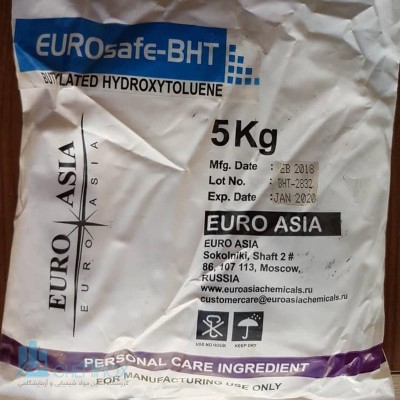 بوتیلات هیدروکسی تولوئن BHT کیسه 5 کیلویی روسی 