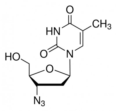 3′-آزیدو -3′-دئوکسی توتیمیدین 25 میلی گرم کد A2169