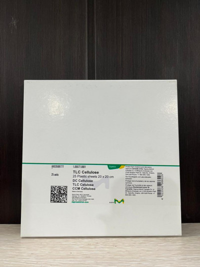 ورق سلولزی TLC پشت پلاستیکی مرک  کد 105577