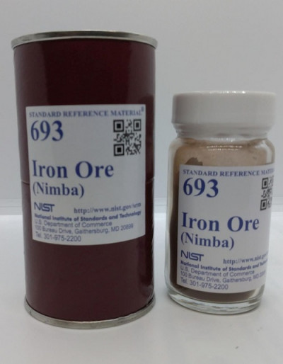 استاندارد آهن 693 نیمبا 100 گرمی شرکت NIST