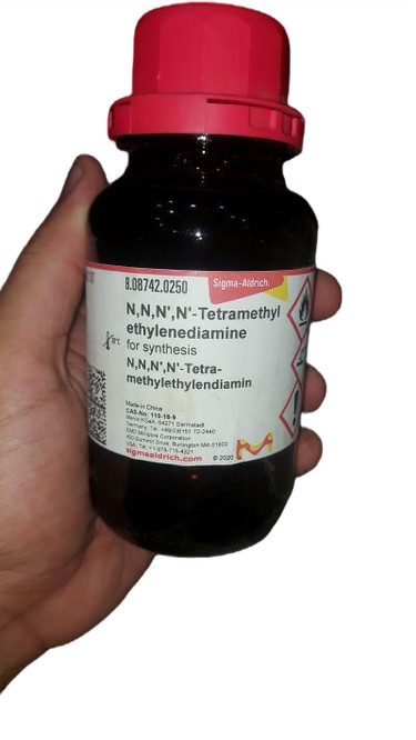 تترا متیل اتیلن دی آمین (TEMED) مرک آلمان 250 میلی کد 808742 