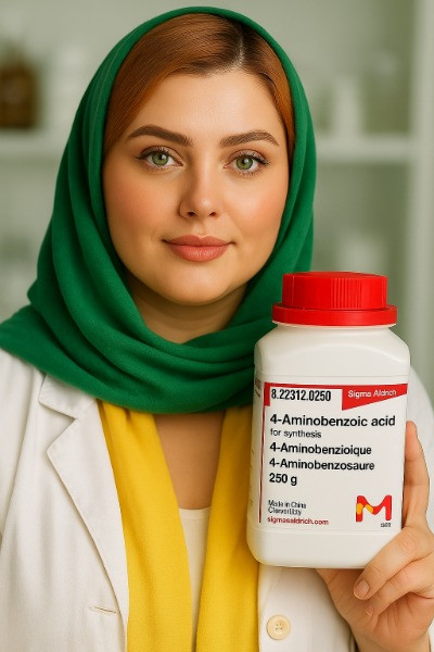 4-آمینوبنزوئیک اسید Sigma-Aldrich کد 822312، بسته ۲۵۰ گرمی