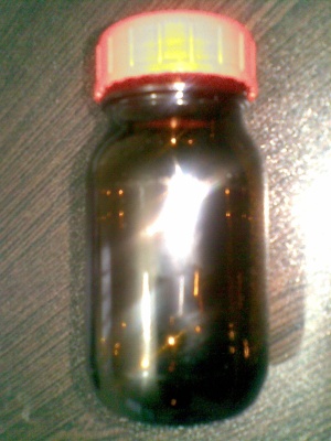 شیشه 100 گرمی رنگی پودری