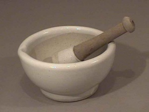 هاون سرامیکی قطر 10 سانتی ساخت چین