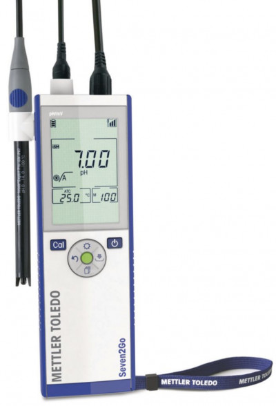 pH متر/mV/°C/ion متر پرتابل مدل S8 Pro ساخت شرکت متلر سوئیس 