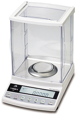 0.0001 	   گرم220 	  HTR-220E  ترازوی آناليتيکال، کالیبراسيون داخلی ساخت شرکت ویبرا ژاپن 