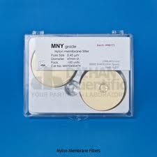 ممبران فیلتر - نایلونی سایز 0.2 میکرون 47 میلیمتر کد MNY020047H ساخت کمپانی CHMLAB اسپانیا بسته 100 عددی