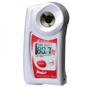 رفراکتومتر دستی دیجیتال بریکس 45.0 to 93.0 Brix مدل PAL-2 ساخت شرکت آتاگو ژاپن