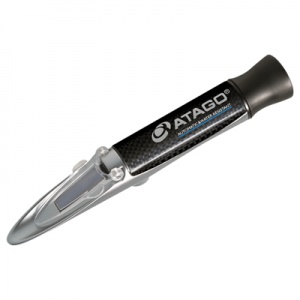رفراکتومتر چشمی دستی مدل MASTER-10α جهت اندازه گیری بریکس Brix 0.0 to 10.0% (Automatic Temperature Compensation) ساخت شرکت آتاگو ژاپن 