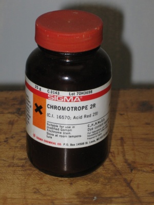 Chromotrope 2R 25 g Sigma C3143 کروموتروپ 2 آر ساخت شرکت سیگما