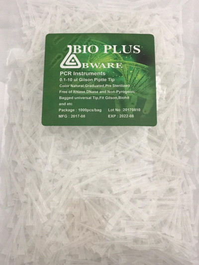 سر سمپلر   0.1 - 10 µ    استریل  کریستالی  کیسه هزار عددی ساخت شرکت JET BIOFIL چین
