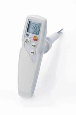 pH متر گوشت مدل Testo 205 ساخت شرکت تستو آلمان 