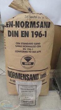 ماسه استاندارد آزمایشگاهی از کمپانی NORMSAND آلمان 