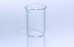 بشر کوارتز در حجمهای مختلف Becher, Quarzglas, niedrige Form