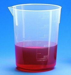 Beakers, PP, moulded graduations 	BRAND 