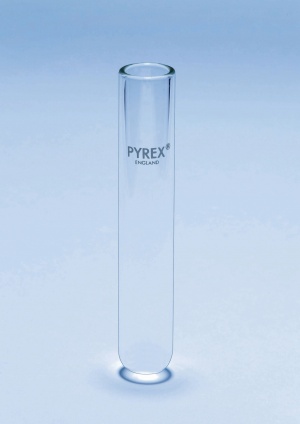 CENTRIFUGE TUBE PYREX STRAIGHT RIMLESS W/O CAP N/ST. 10ML