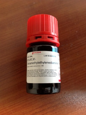 N,N,N′,N′- تترامتیل اتیلن دی آمین  25 میلی کد T9281 ساخت شرکت زیگما  آمریکا 