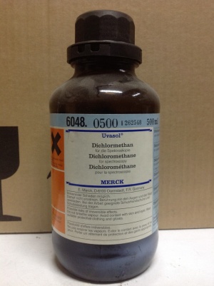 دی کلرومتان 500 میلی کد 106048 مرک آلمان Uvasol® for spectroscopy 