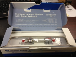 Phenomenex HPLC Luna 5u C18(2) column 75 X 4.60 mm