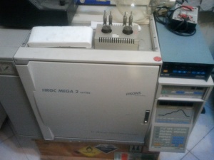 دستگاه گاز کروماتوگرافی مدل HRGC Mega 2 Series ساخت شرکت Fisons 