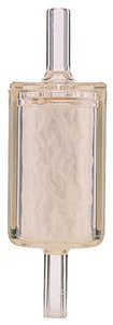 1/4" NPT Nylon Bowl Borosilicate Microglass In-Line - Disposable Filter